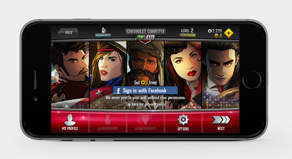 CSR Classics Game project screenshot 2