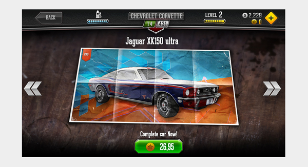 CSR Classics Game project screenshot 11