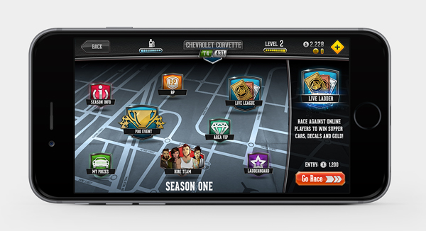 CSR Classics Game project screenshot 3