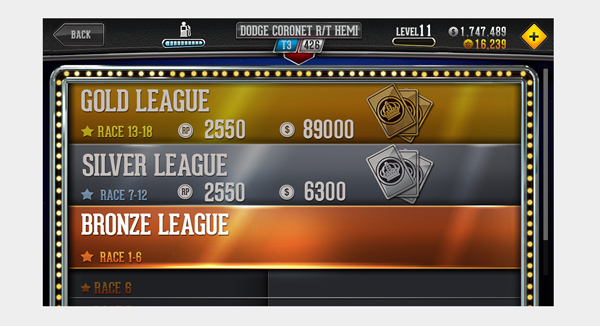 CSR Classics Game project screenshot 7